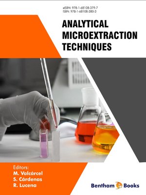 cover image of Analytical Microextraction Techniques